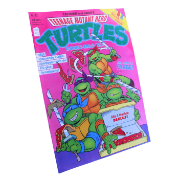 Teenage Mutant Hero Turtles Comic Magazin Nr. 13 (Condor, 1991) – Hilfe, wo ist die Pizza?
